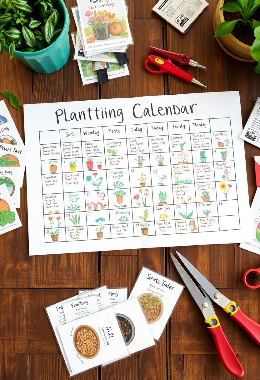 10 Essential Spring Gardening Tasks You Need to Tackle Before It's Too Late! - 3. Plan Your Planting Schedule