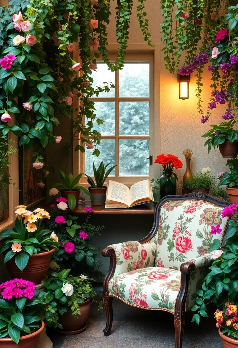 10 Whimsical Reading Nook Ideas That'll Make You Want to Curl Up with a Book (#4 Is our favourite!) - 8. The Secret Garden Nook