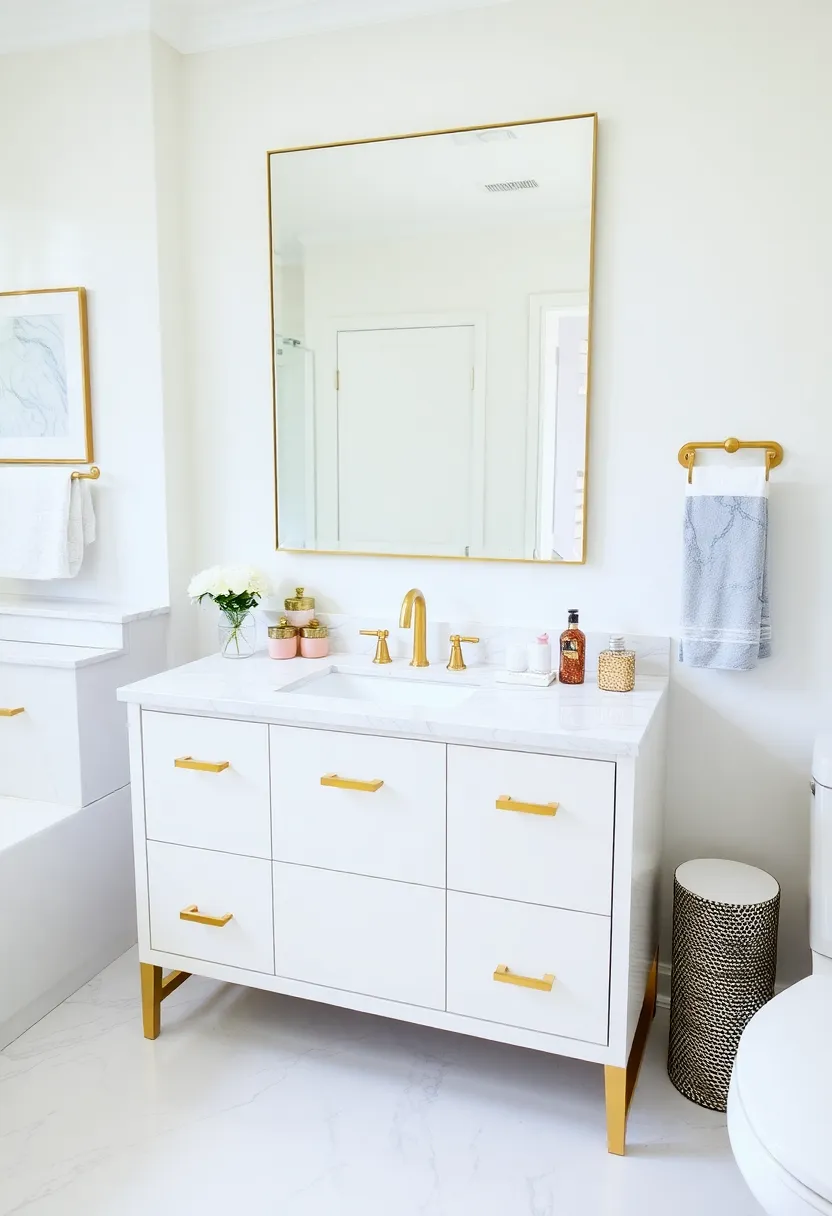 13 Luxury Bathroom Upgrades That Are Surprisingly Affordable (Loving the Bold Faucets - #7!) - 12. Upgraded Vanity