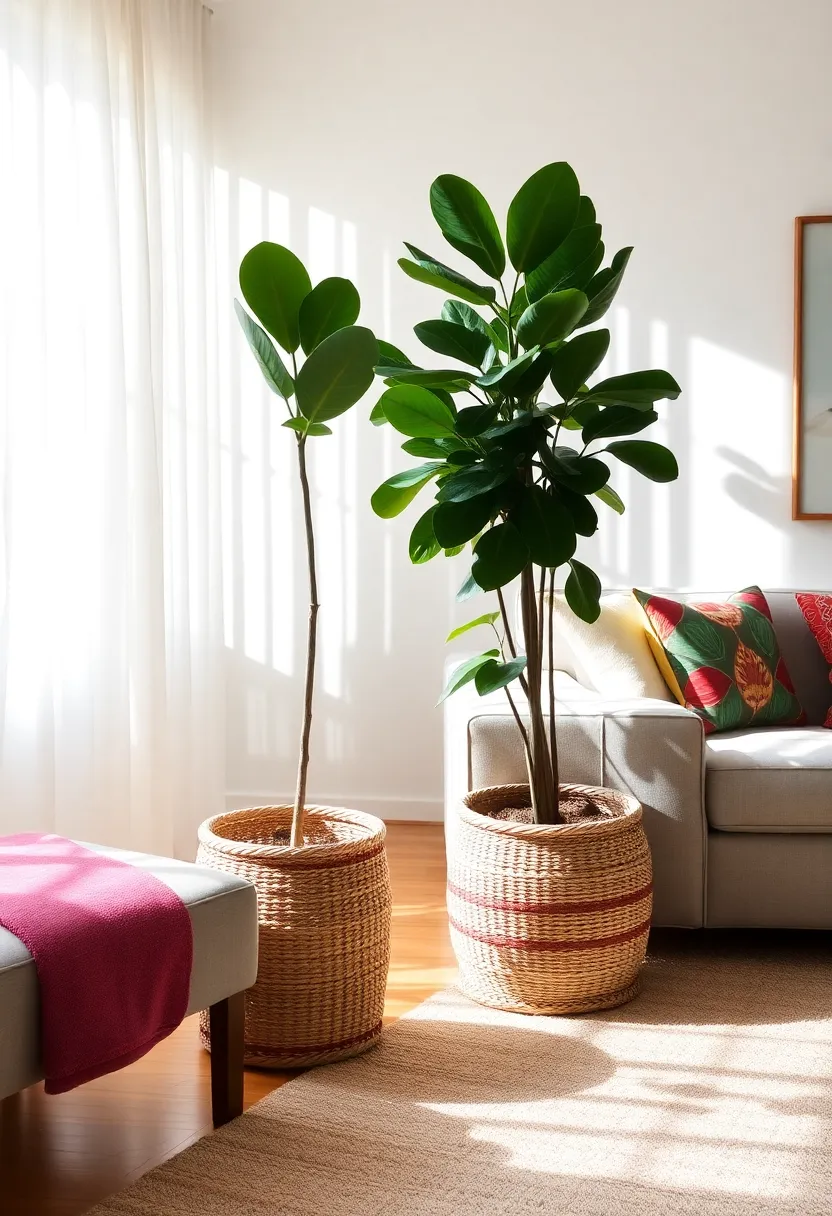 14 Indoor Plants That Will Transform Your Living Room This Spring (You’ll Love #6!) - 1. Fiddle Leaf Fig: The Showstopper