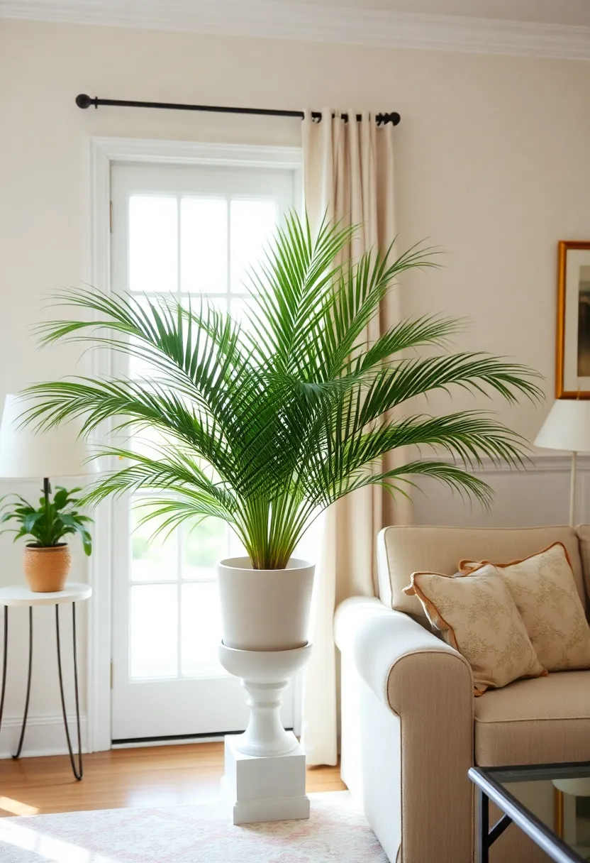 14 Indoor Plants That Will Transform Your Living Room This Spring (You’ll Love #6!) - 14. Parlor Palm: The Elegant Touch