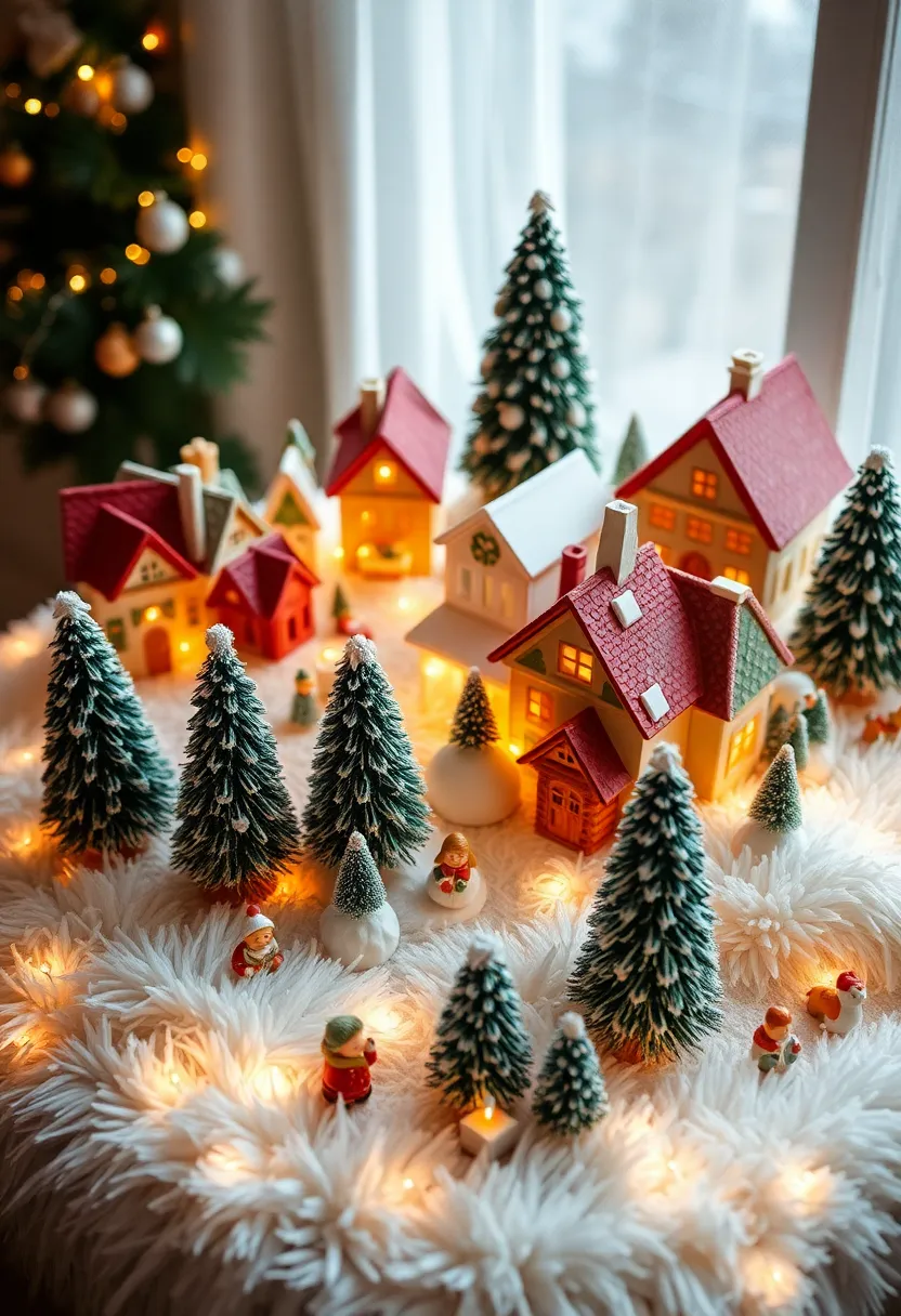 14 Retro Christmas Centrepieces That Will Bring Back Fond Memories! - 8. Nostalgic Christmas Village