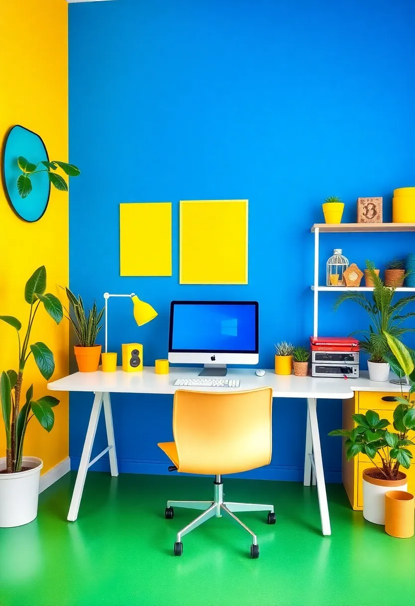 15 Workspace Organisation Hacks for Small Spaces That’ll Change Your WFH Game! - 14. Use Colour to Your Advantage