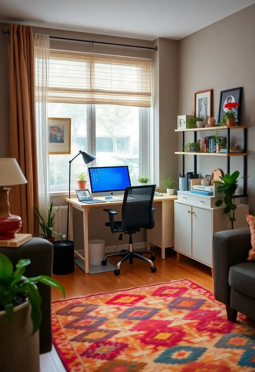 15 Workspace Organisation Hacks for Small Spaces That’ll Change Your WFH Game! - 3. Create a Dedicated Work Zone