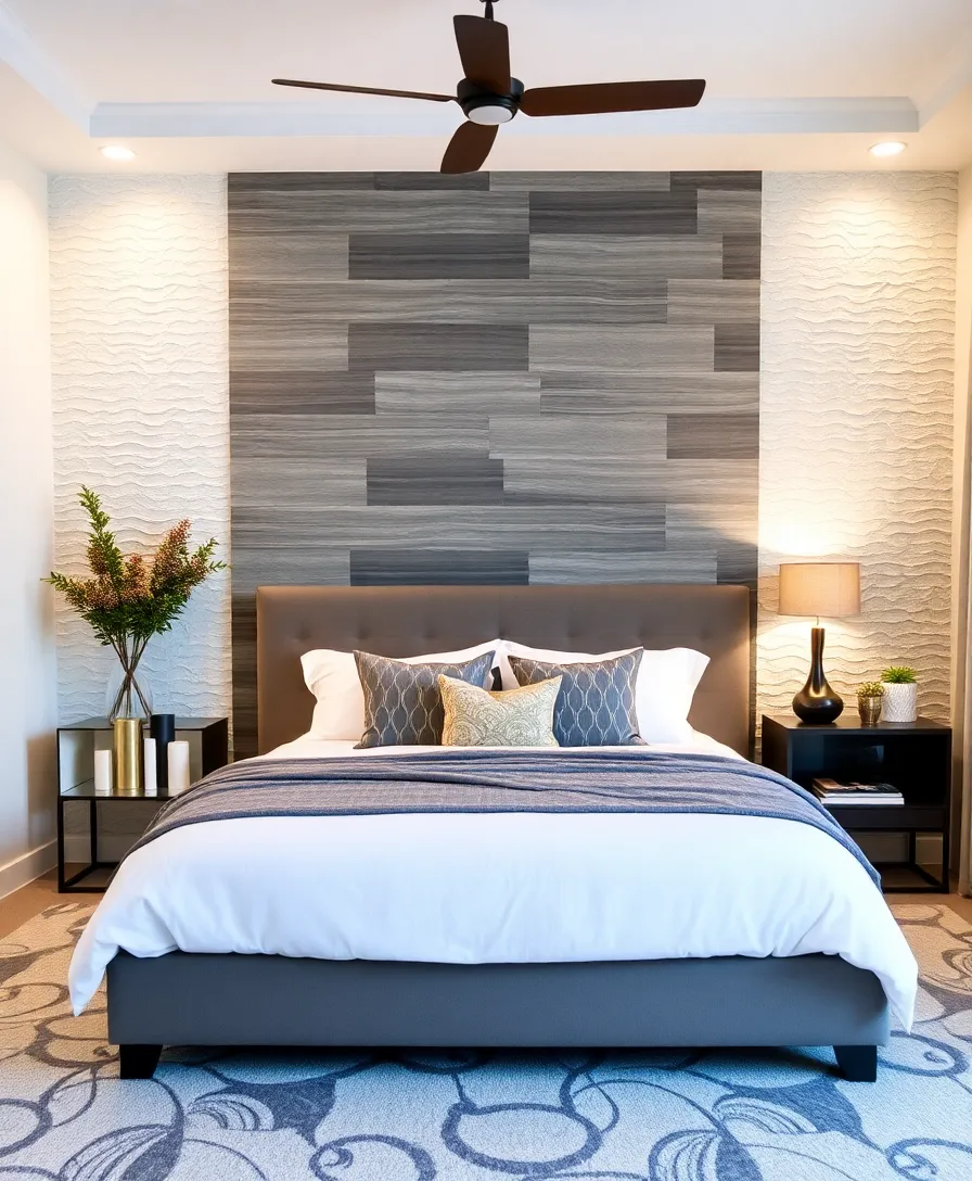 20 Bold Accent Wall Ideas That'll Make Your Bedroom Pop on a Budget! I Love the Black Accent Wall (14)! - Be Bold!