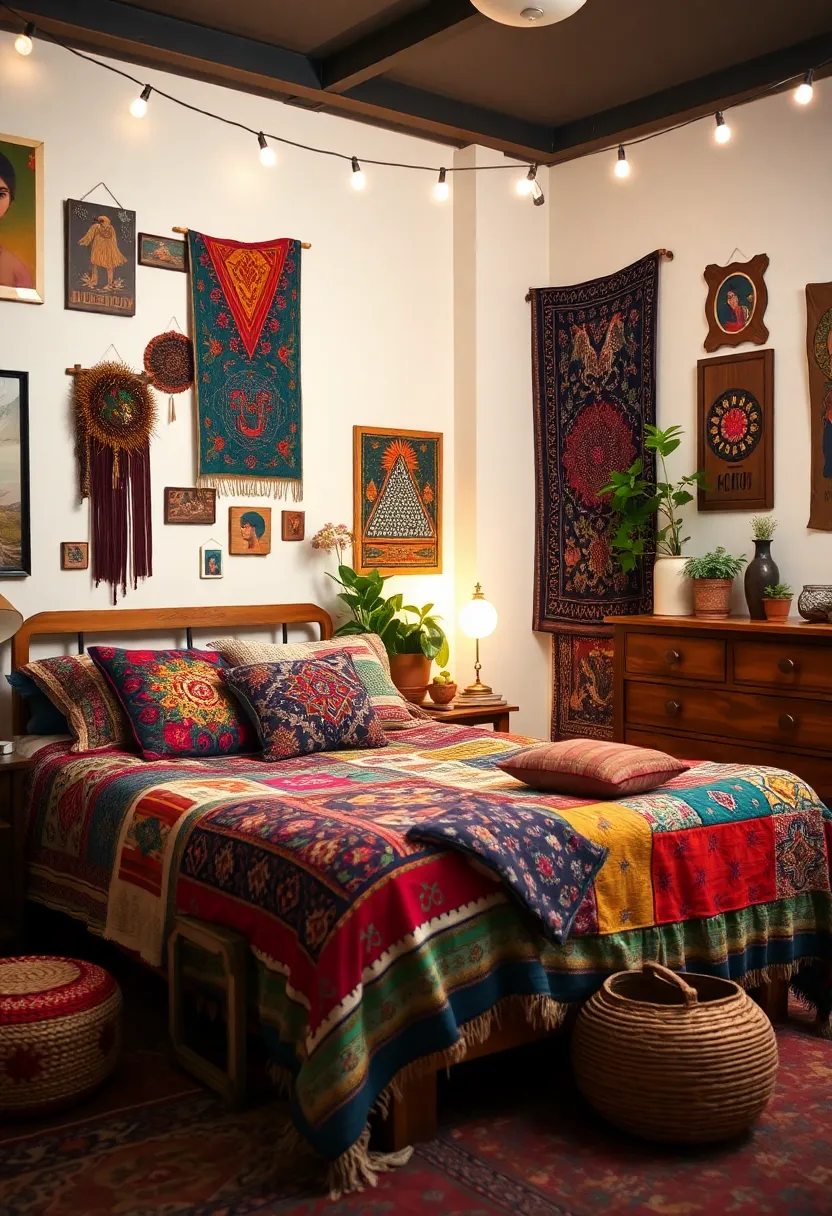 20 Colourful Bedroom Themes That'll Make You Fall in Love with Your Space Again! - 2. Bohemian Rhapsody