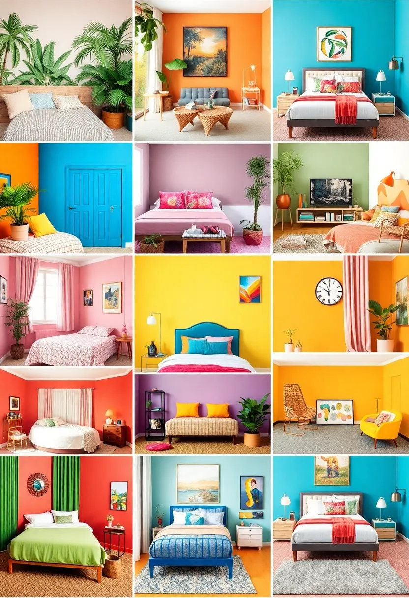 20 Colourful Bedroom Themes That'll Make You Fall in Love with Your Space Again! - Good Night!