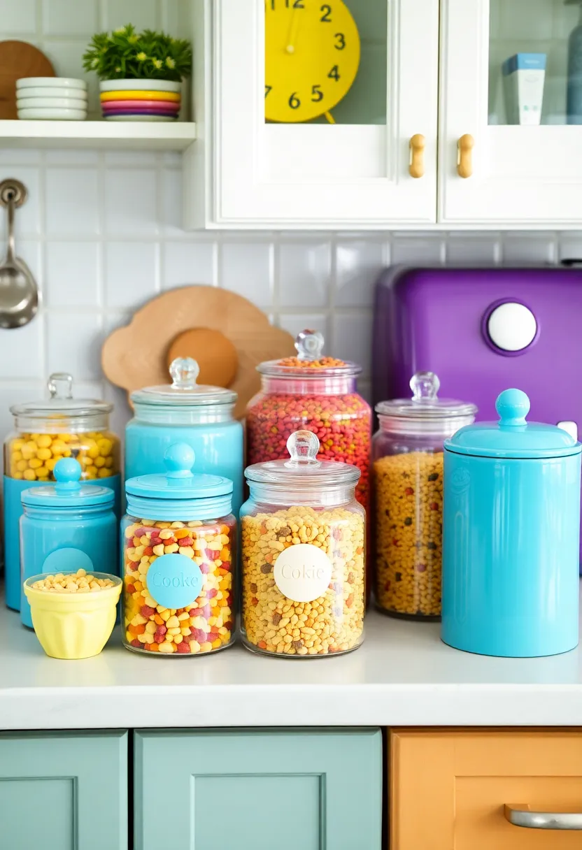 20 Kitschy Kitchen Storage Hacks That Are as Fun as They Are Functional (We Love 11!) - 10. Retro Cookie Jar Storage