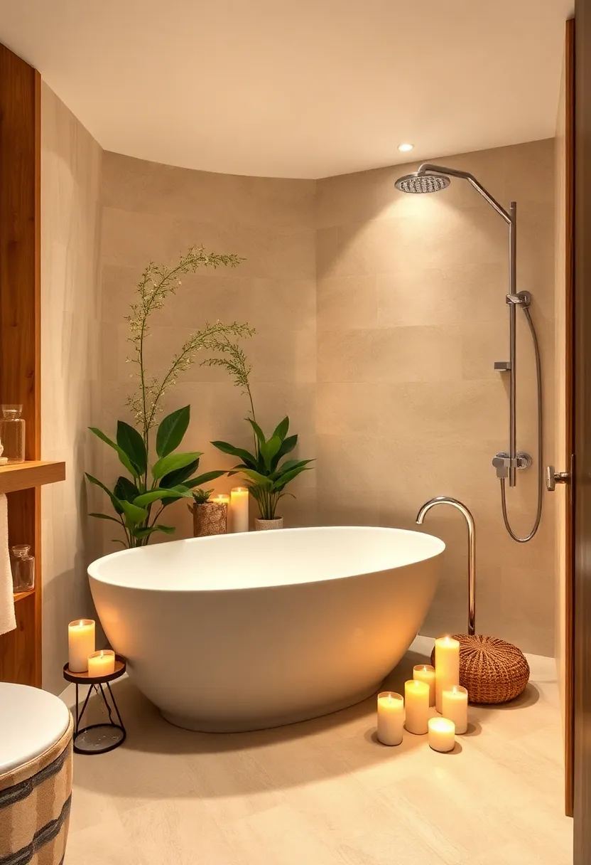 20 Luxury Small Bathroom Ideas That Prove Size Doesn’t Matter (Check Out 9!) - 1. Spa-Like Serenity