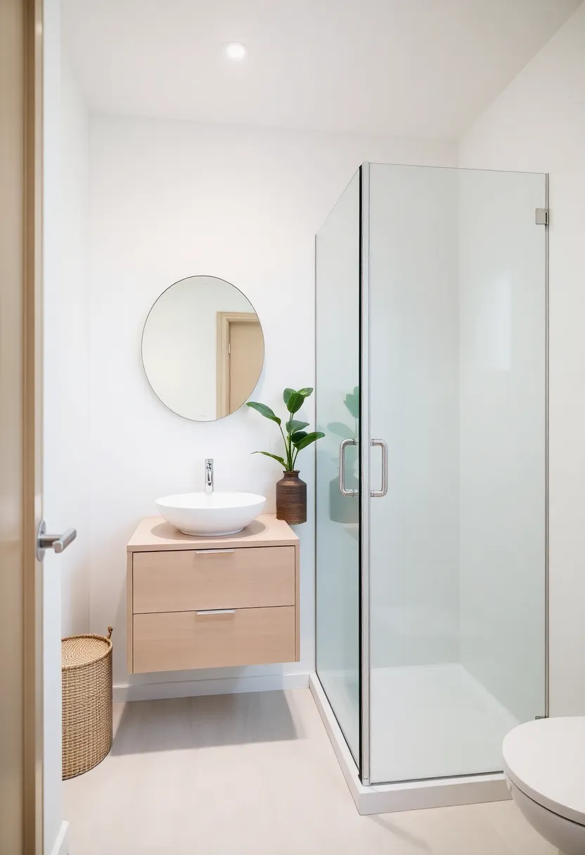 20 Luxury Small Bathroom Ideas That Prove Size Doesn’t Matter (Check Out 9!) - 3. Minimalist Chic