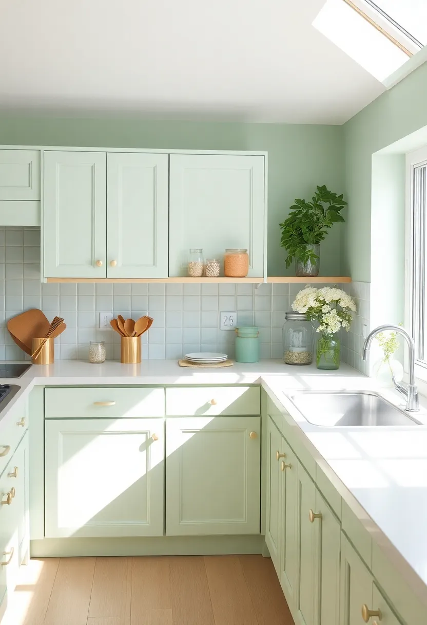 Doing up our Kitchen - Affordable Laminate Countertops That Prove Style Doesn’t Have to Break the Bank! - Soft Pastel Hues