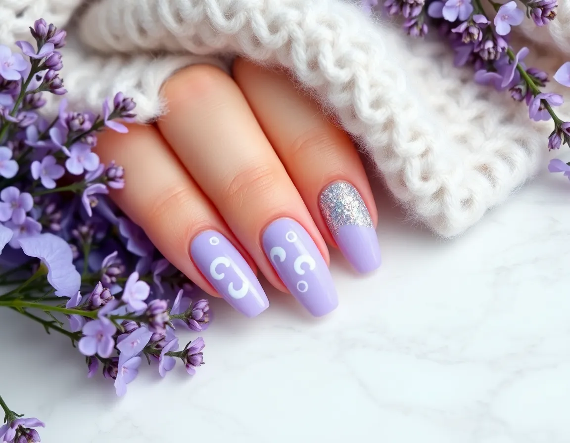 Pastel January Nails That Will Brighten Up Your Winter Days! - 2. Lavender Dreams