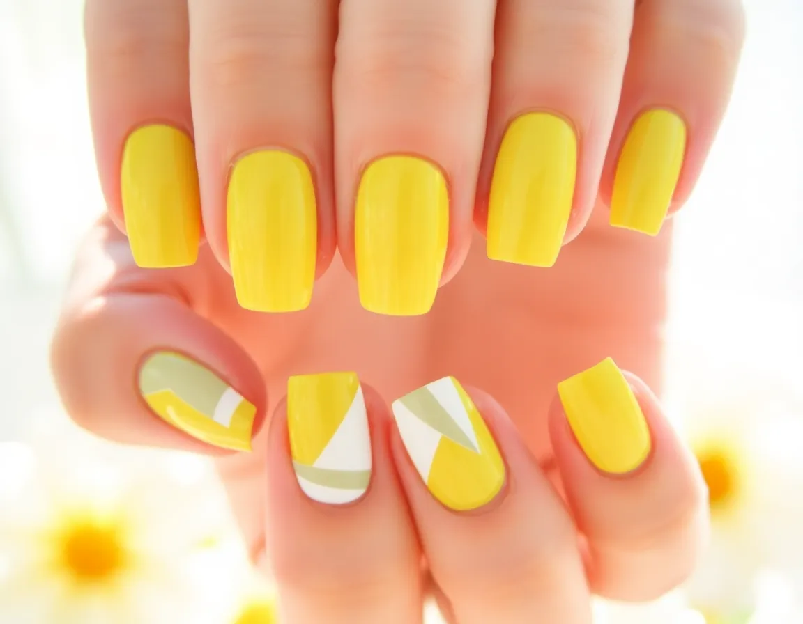 Pastel January Nails That Will Brighten Up Your Winter Days! - 7. Soft Lemon Zest