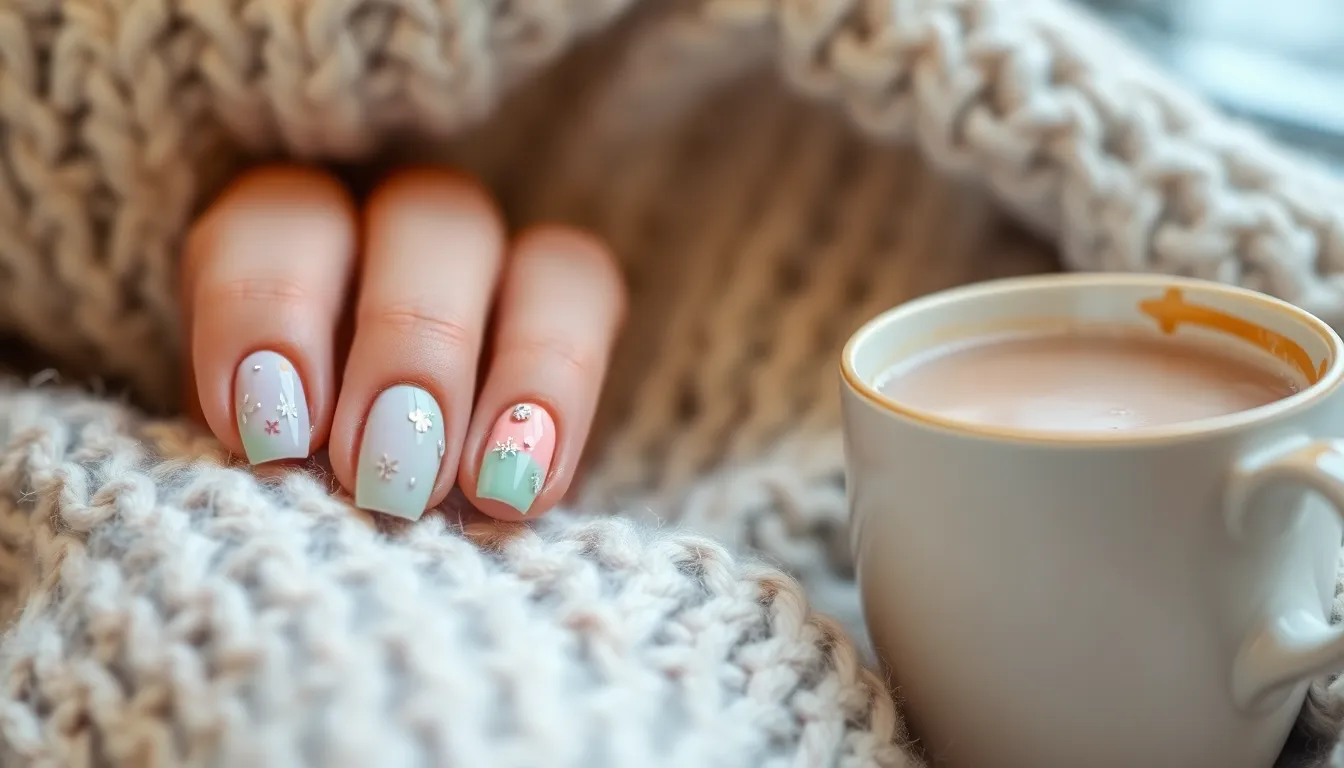 Pastel January Nails That Will Brighten Up Your Winter Days!