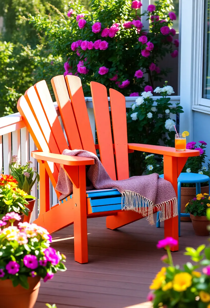 Versatile Polywood Garden Furniture Pieces That Are Perfect for Every Season (Don't Miss the Garden Dining Set Idea!) - Classic Adirondack Chair