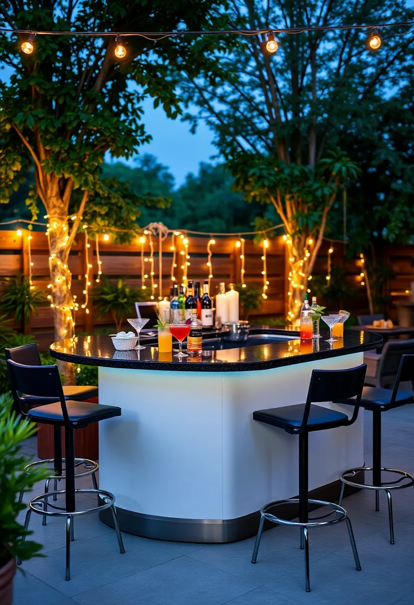 Versatile Polywood Garden Furniture Pieces That Are Perfect for Every Season (Don't Miss the Garden Dining Set Idea!) - Outdoor Bar Set