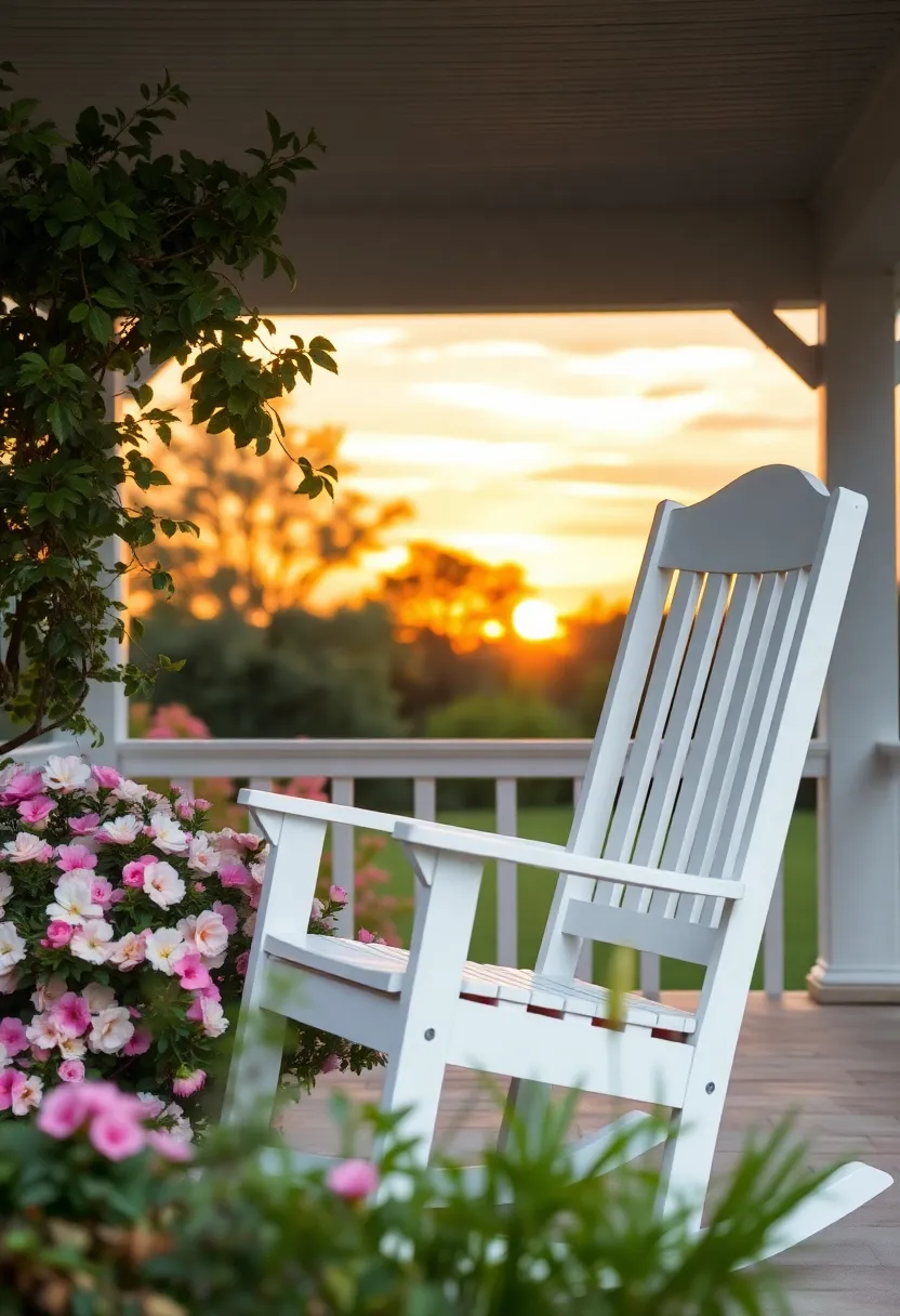 Versatile Polywood Garden Furniture Pieces That Are Perfect for Every Season (Don't Miss the Garden Dining Set Idea!) - Polywood Rocking Chair