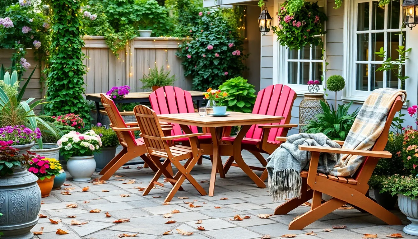 Versatile Polywood Garden Furniture Pieces That Are Perfect for Every Season (Don’t Miss the Garden Dining Set Idea!)