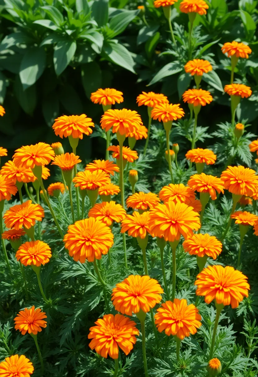 Vibrant Flower Images That Will Brighten Your Day (You Won't Believe #7!) - Cheerful Marigolds