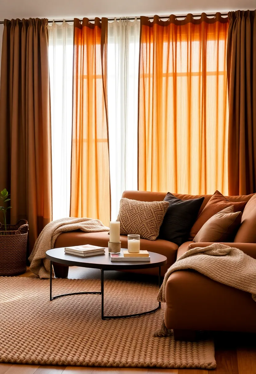 Ways Warm Brown Hues Like Mocha Mousse Can Transform Your Mood (Must-Read!) - Embrace Earthy Textiles: A Touch of Nature