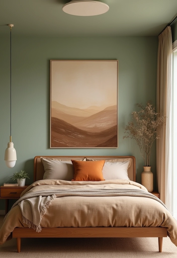 15 Earthy Modern Bedroom Ideas for a Cozy Retreat - 2. Earthy Colour Palette