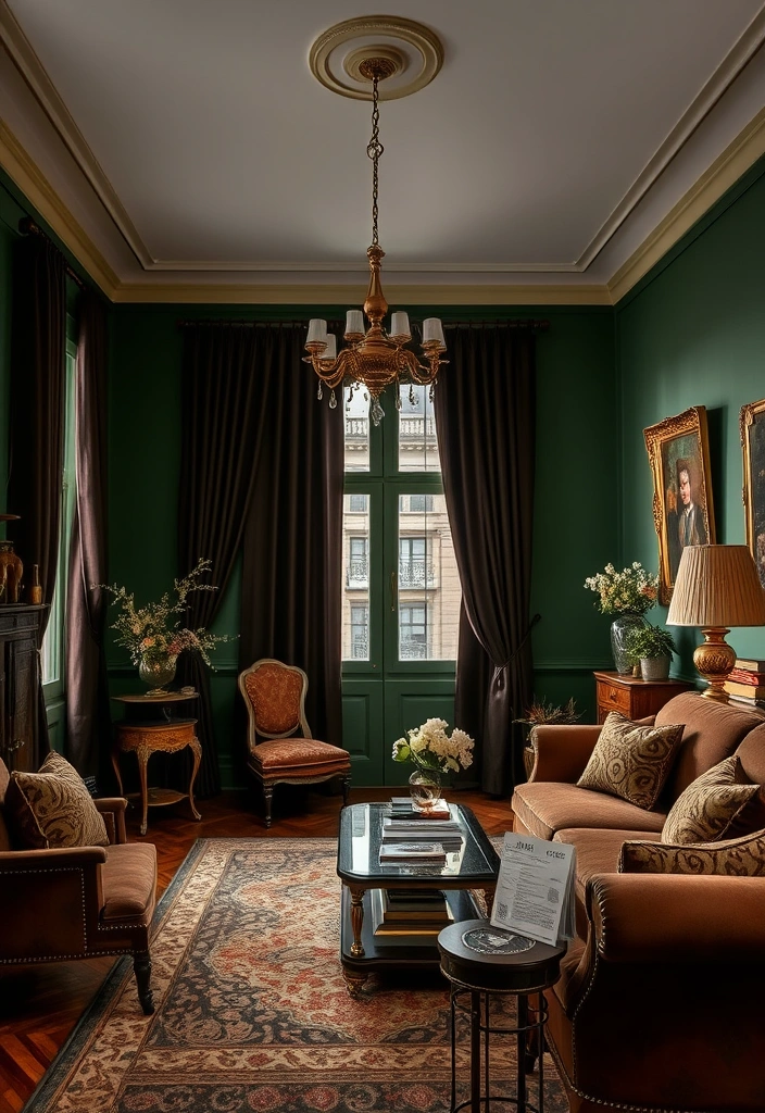 16 Dark Academia Room Inspirations That'll Make You Feel Like You're in a Novel! - 11. The Classic Colour Palette